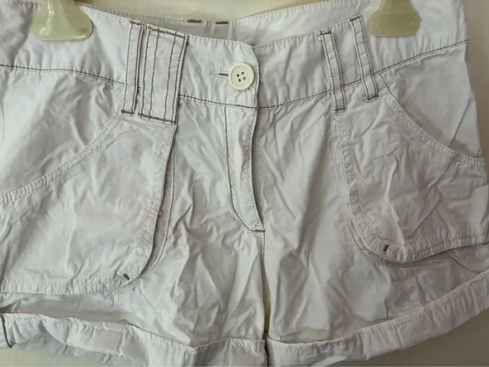 Short tissu blanc, 34, Kiabi. - photo numéro 4