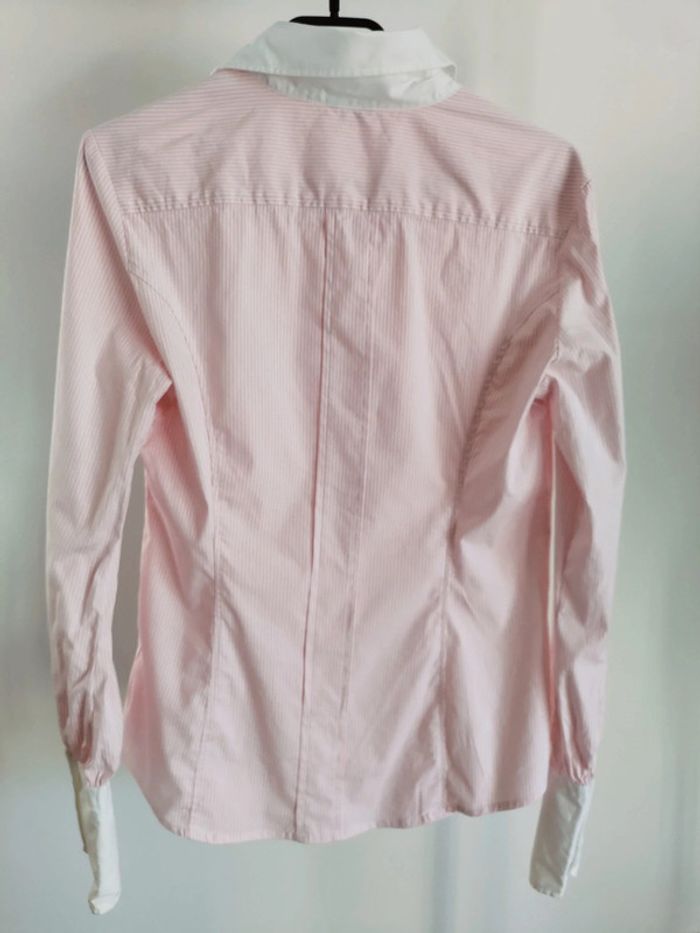 Benetton chemise rose 40 - photo numéro 4