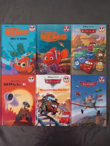 Lot de 6 livres Disney Mickey club du livre