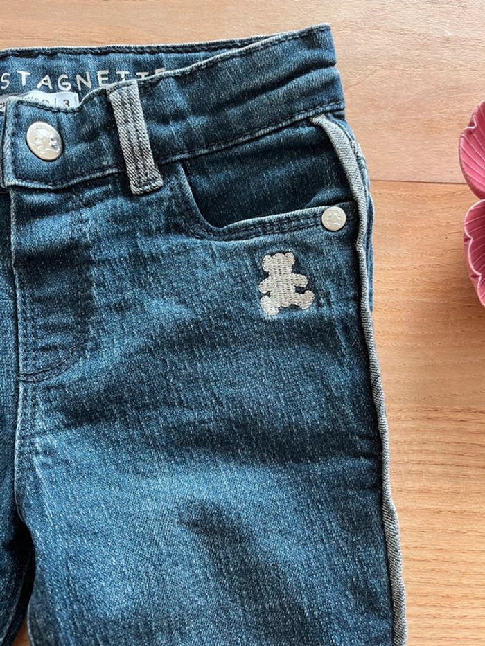 Jeans Lulu castagnette 3 ans - photo numéro 2