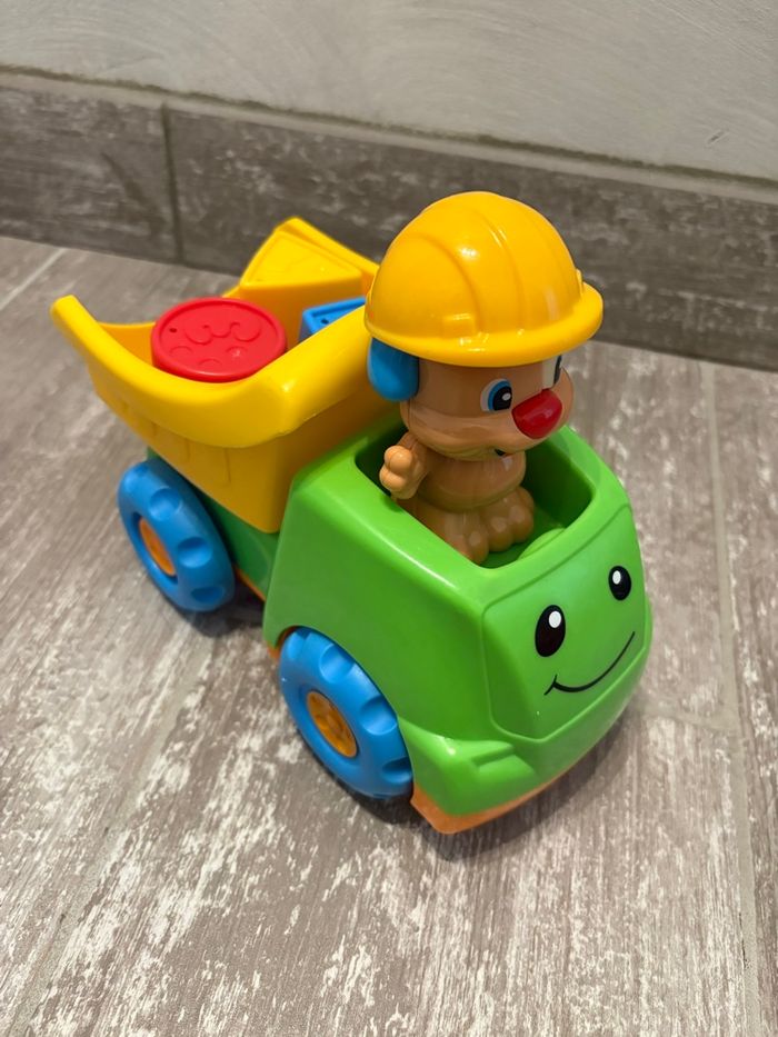 Le camion de chantier Puppy Fisher Price