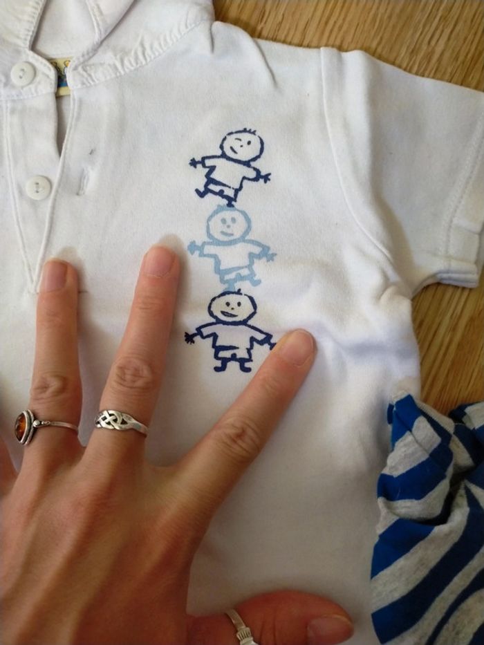 Ensemble t-shirts garçons 12 mois - photo numéro 4