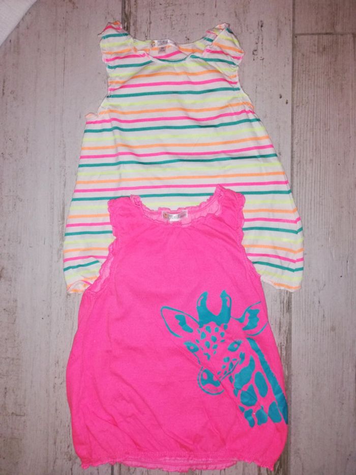 Lot 2 robes de plage kitchoun 9 mois
