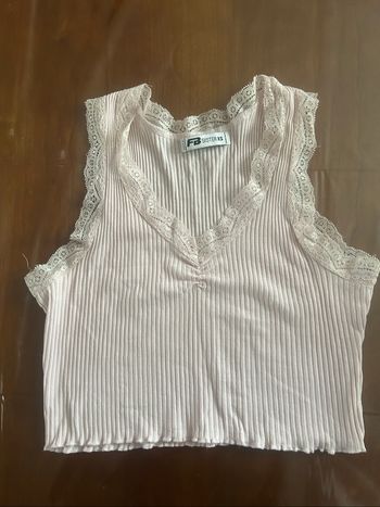 Croc top rose pale