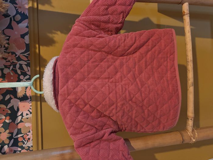 Manteau velours côtelé matelassé - 12M - photo numéro 4