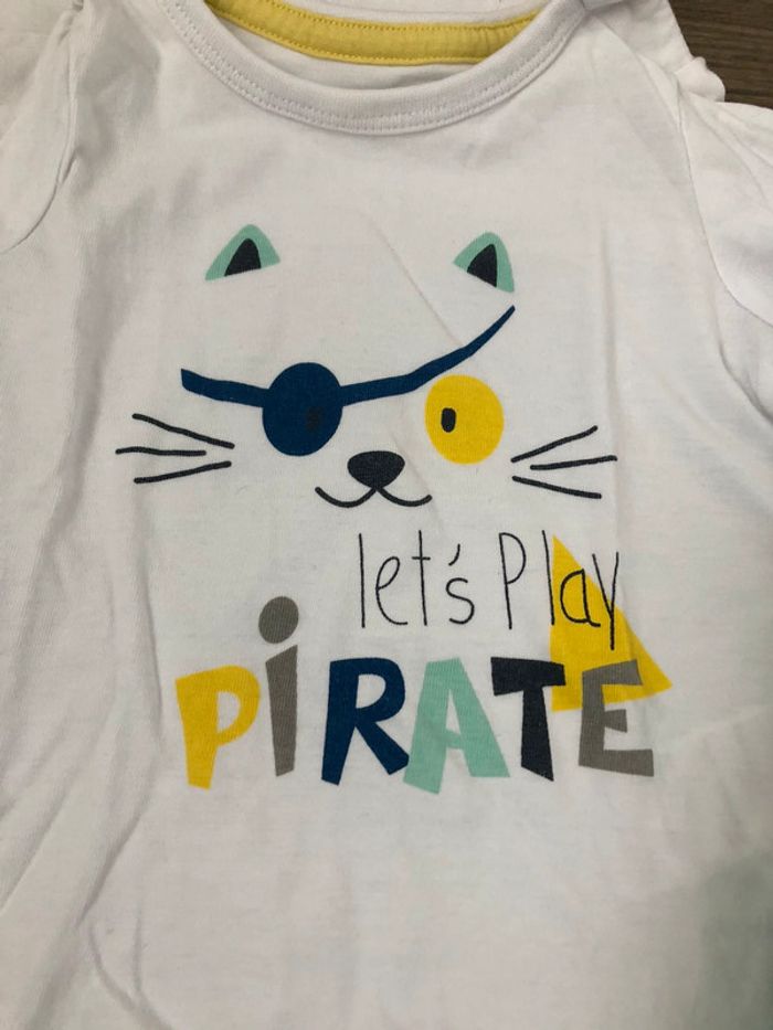 Lot 3 haut manches longues garçon ou mixte 9 mois - photo numéro 5