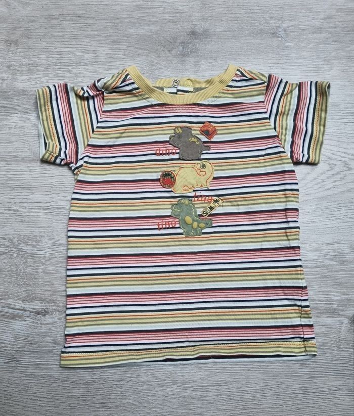 ​T-shirt Sergent Major Taille 24 mois rayé multicolore très bon état