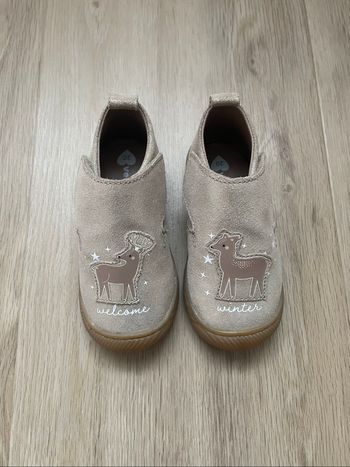 Chaussons Verbaudet en cuir souple fille 20