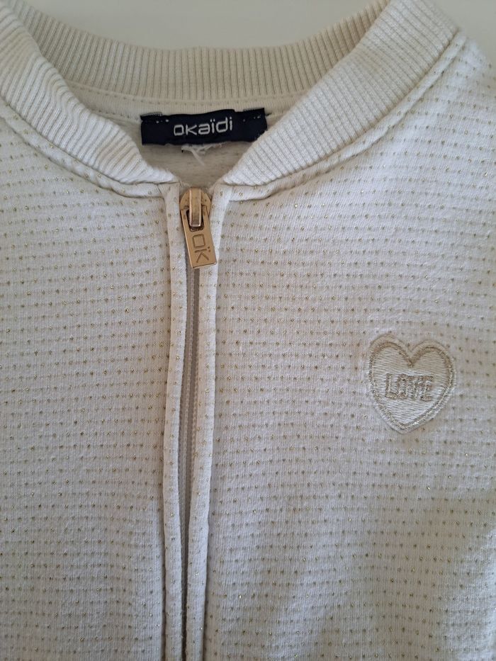 Sweat zippé fille 3 ans TTBE - photo numéro 6