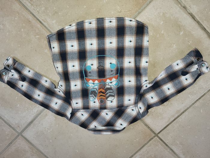 Chemise à carreaux garçon 9 mois Sergent Major - photo numéro 3