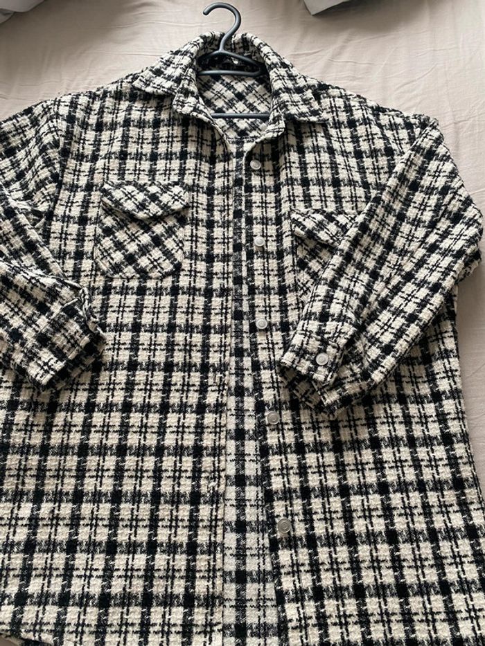 Manteau pied de poule