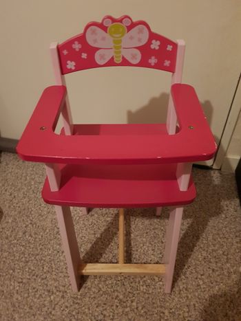 Chaise haute / Lit /Transat pour poupées