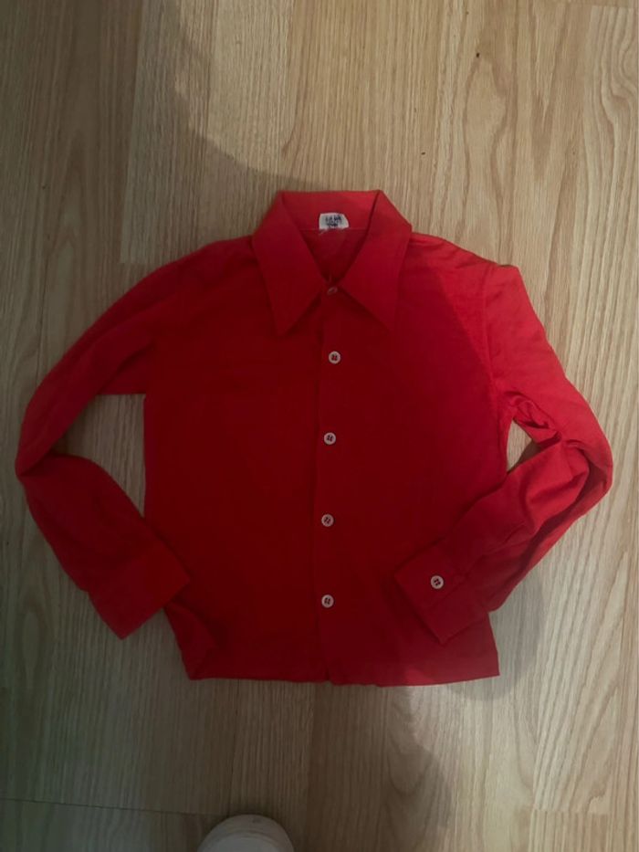 Chemise rouge absorda taille très petit