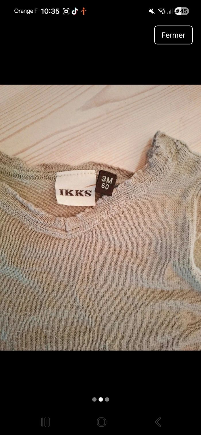 Pull sans manche - photo numéro 2