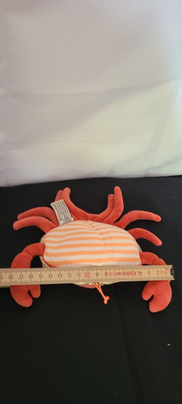 Bukowski crabe Jacques Doudou en peluche - photo numéro 3