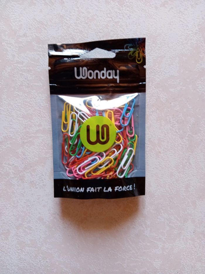 Pochette de 100 trombones Wonday