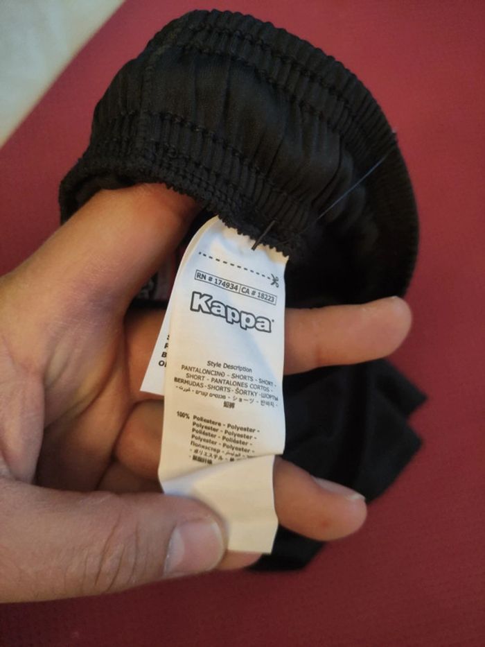 Short de foot Napoli, Kappa Authentique Officiel taille enfant 10ans, Neuf - photo numéro 7