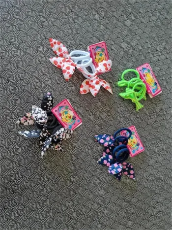 Lot elastique fillette