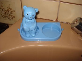 porte gobelet et brosse à dents