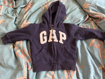 Veste gap à zip 12 mois / 18 mois bleu marine