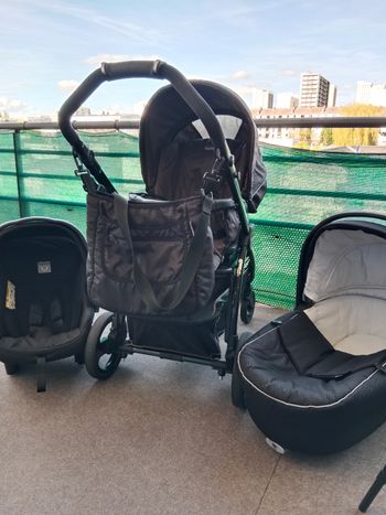 Poussette trio peg perego 