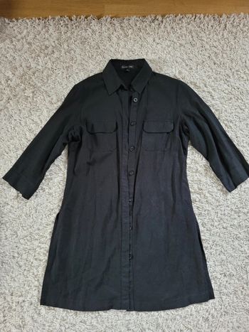 Chemise longue en lin