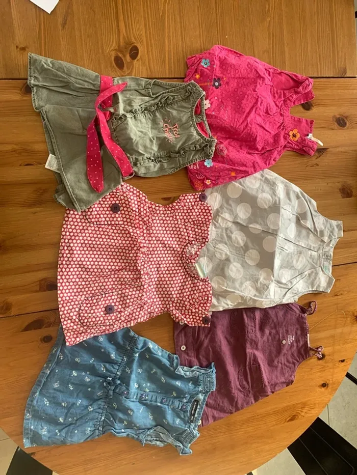 Lot de vêtements 6 mois