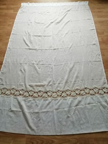rideau voile 123 x 210 cm blanc