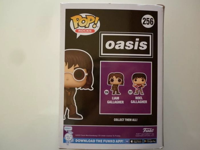 Oasis Liam Gallagher Figurine Pop N°256 - photo numéro 2