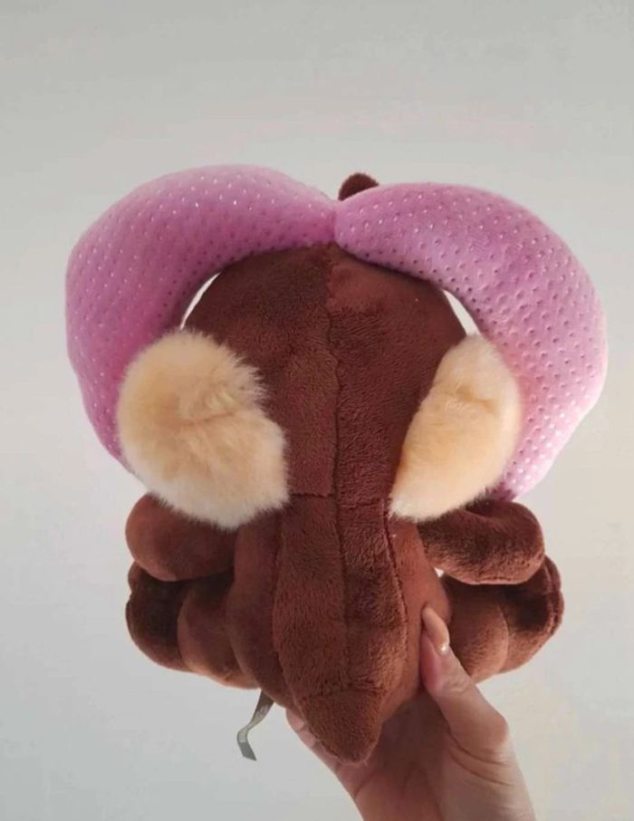 Peluche  écureuil  cœur - photo numéro 3