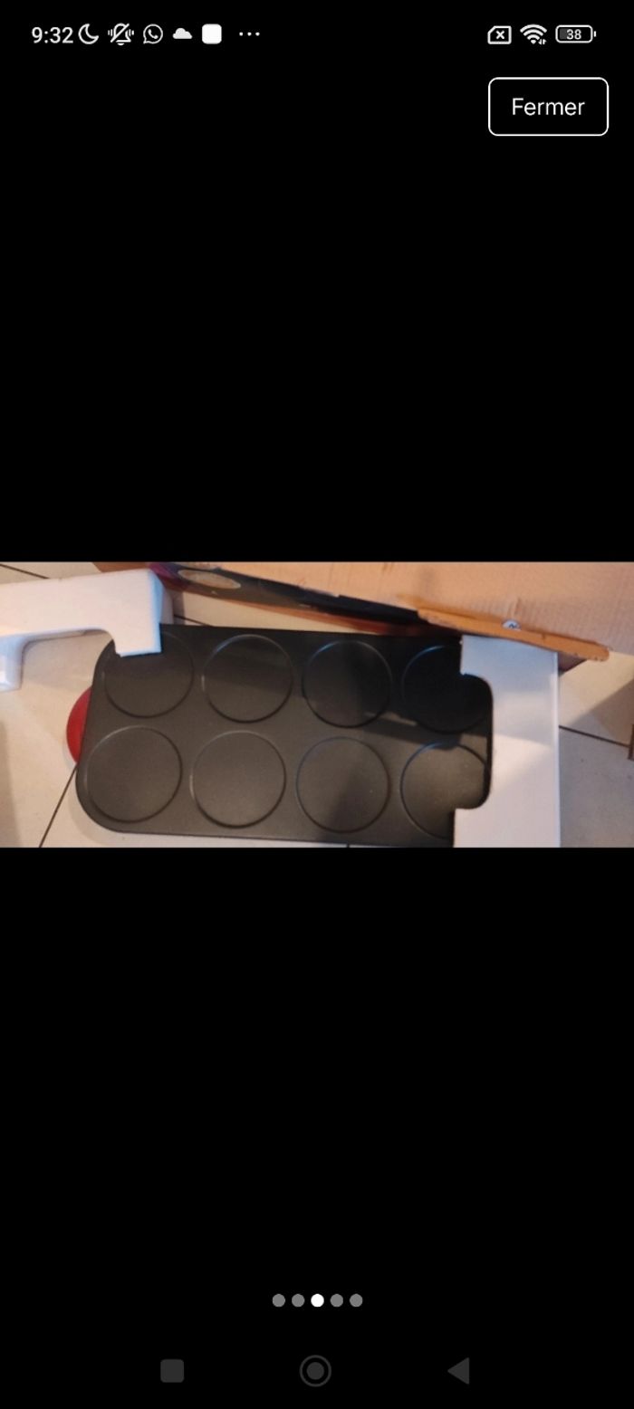 Crepiere Party 8 Personnes - 1500w - Revetement Anti-adhésif - photo numéro 3