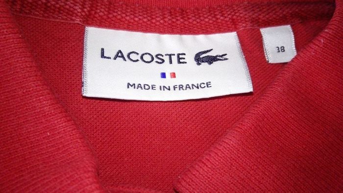 Polo Lacoste rouge - photo numéro 3