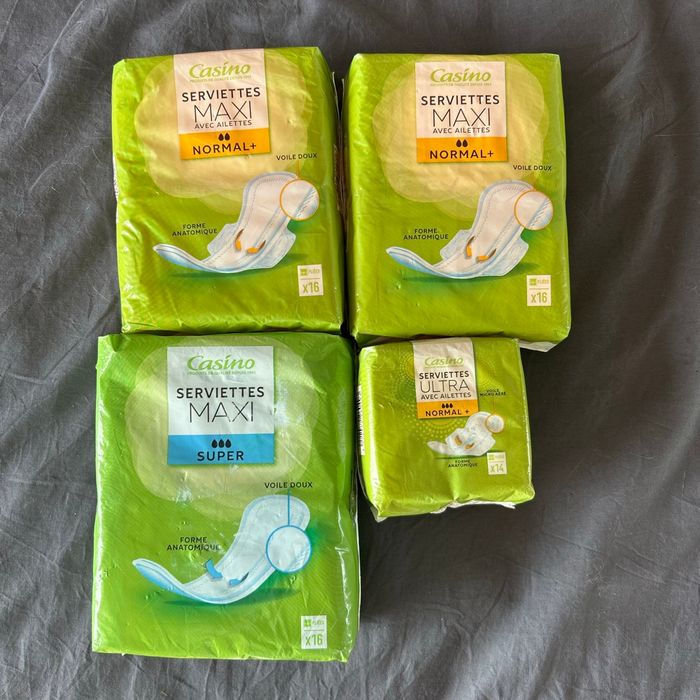 Serviettes hygiéniques