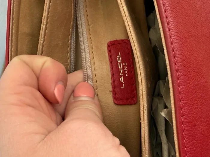 Sac Lancel rouge - photo numéro 10