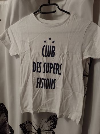 Tee-shirt Club des supers fistons 8 ans 