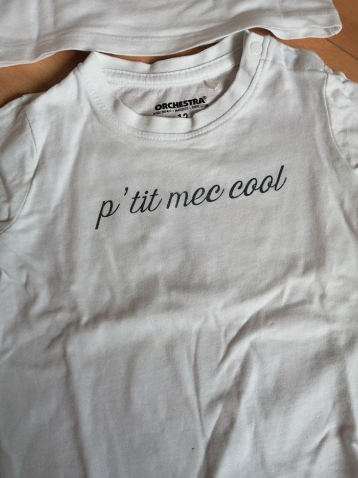 Lot de deux tee shirt manche longue - photo numéro 2