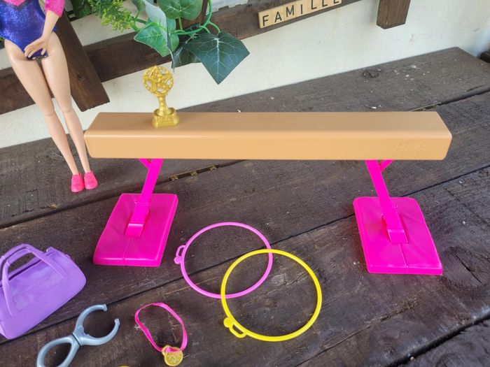 Lot Barbie gymnaste - photo numéro 3