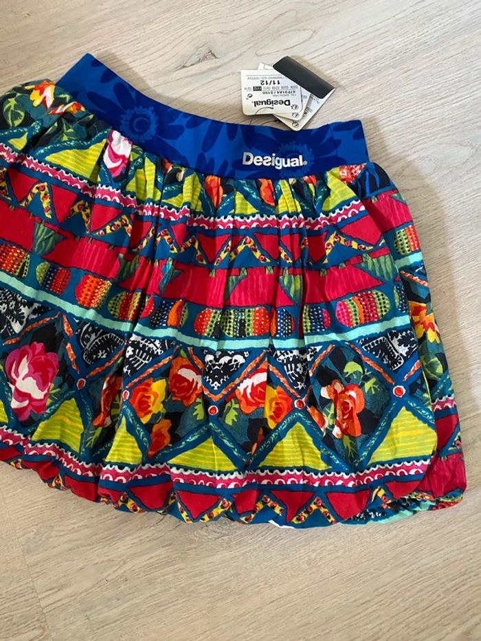 Jupe Desigual taille 11 12 ans Neuve - photo numéro 2