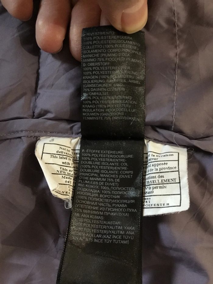 Doudoune légère pour fille The North Face violet clair taille S (7/8) 087 - photo numéro 15