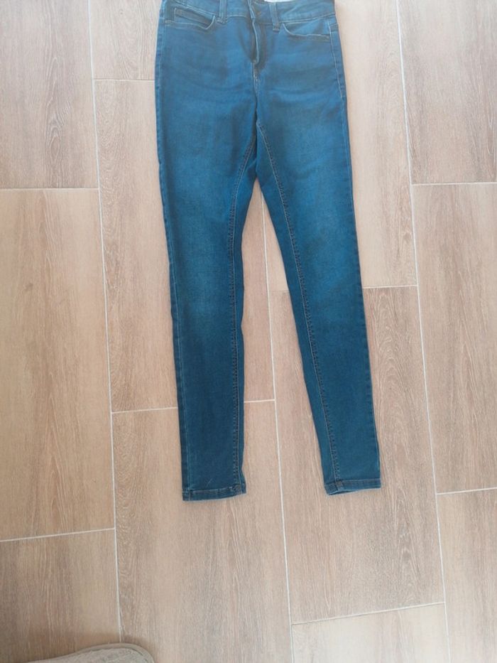 Jeans femme taille 36 élastique skinny - photo numéro 3