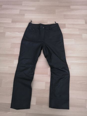 Pontalon cuir noir