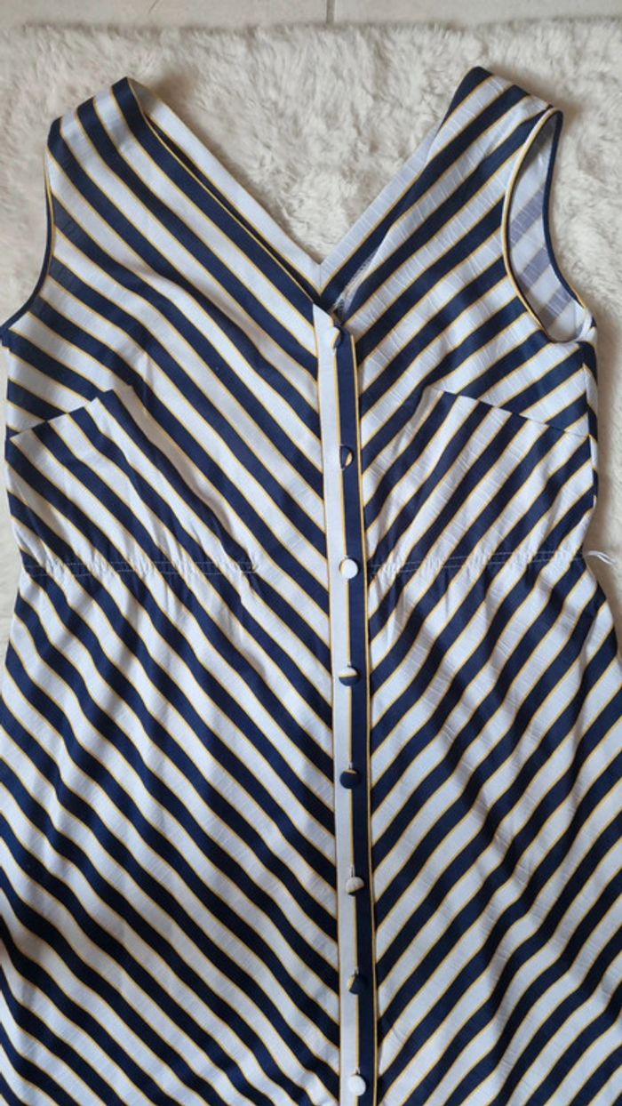 Robe 👗 à rayures Vintage - photo numéro 2