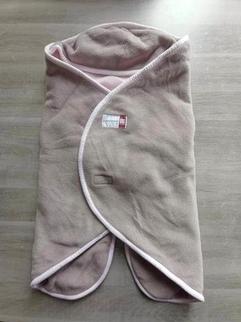 Couverture Cosy-Poussette - 0-6mois - Marron &Rose