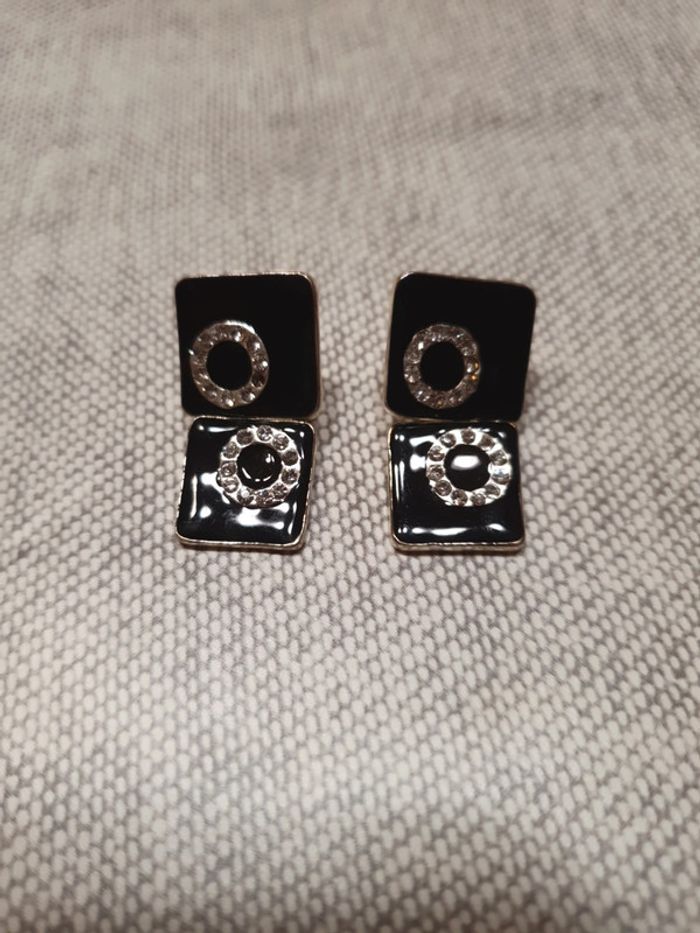 Collier triptyque Swarovski - photo numéro 2