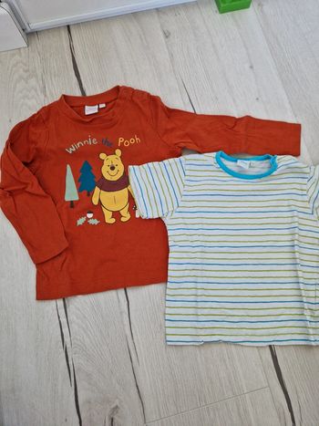 Lot de 2 tee shirr disney 18 mois