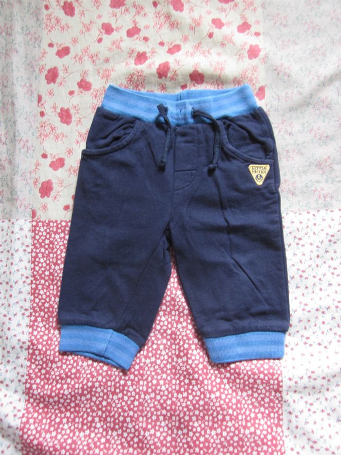 Pantalon de jogging bleu marine 12 mois