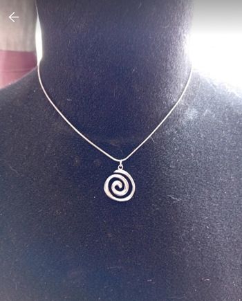 Collier spirale 