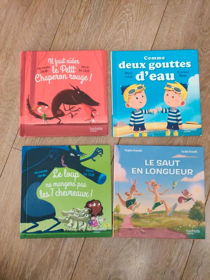 4 livres enfants