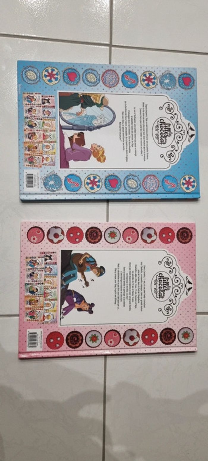Lot de 2 livres Les Filles au Chocolat Tome 1 et 2 - photo numéro 2