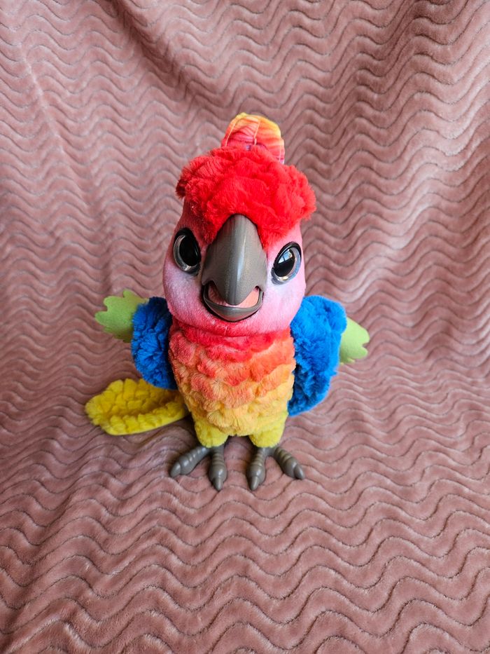 Jouet coco perroquet interactif furreal peluche - photo numéro 5